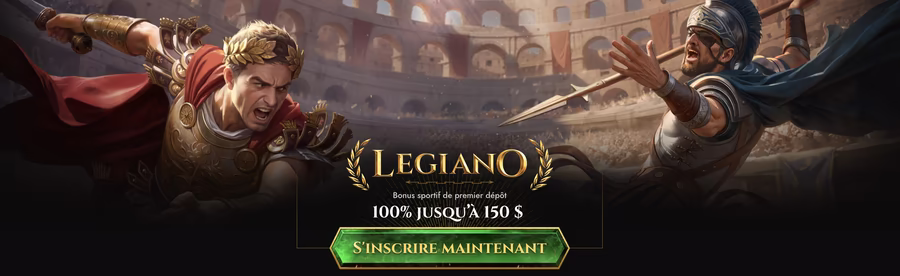 Connexion à votre compte Legiano Casino